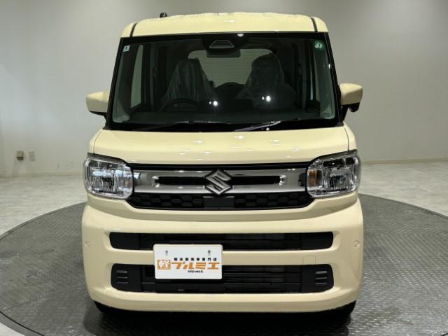 スペーシア ハイブリッドＧ　届出済未使用車　スズキセーフティサポート　両側スライドドア　ＬＥＤライト　スマートキー　オートライト　オートエアコン　電動格納ミラー　軽自動車（5枚目）
