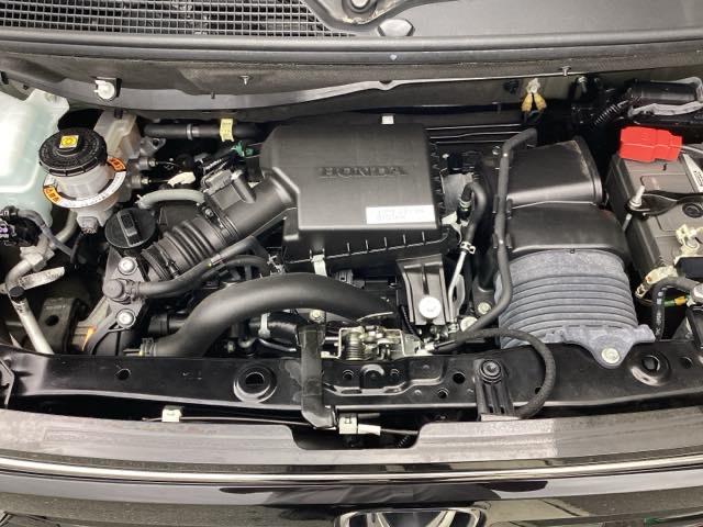 N-BOXカスタム Lターボスタイル+ブラック 2年間 走行距離無制限 保証付 ワンオーナー 禁煙車 純正7インチナビ フルセグTV DVD/CD Bluetooth ETC装備 フロアマット装備 純正アルミホイール シートヒーター(26枚目)