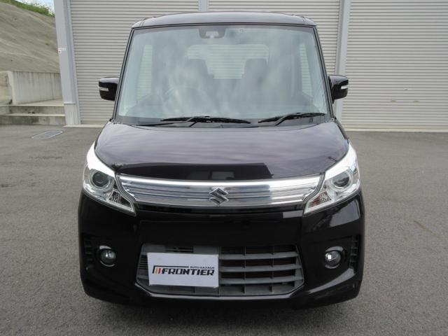 スペーシアカスタム ＴＳ　１オーナー　スマートキー　ナビ　地デジ　ターボ　ＥＴＣ　ＨＩＤライト　バックカメラ　両側電動スライドドア　レーダーブレーキサポート　オートエアコン（2枚目）