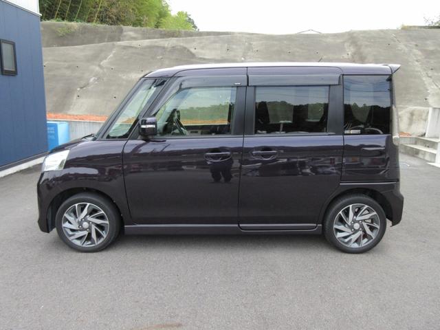 スペーシアカスタム ＴＳ　１オーナー　スマートキー　ナビ　地デジ　ターボ　ＥＴＣ　ＨＩＤライト　バックカメラ　両側電動スライドドア　レーダーブレーキサポート　オートエアコン（8枚目）