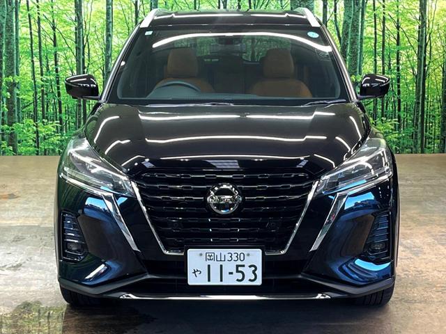 キックス X ツートーンインテリアエディション 純正9型ナビ 全周囲カメラ プロパイロット シートヒーター ETC 禁煙車 ステアリングヒーター デジタルインナーミラー LEDヘッドライト インテリキー ルーフレール 電子パーキング(14枚目)