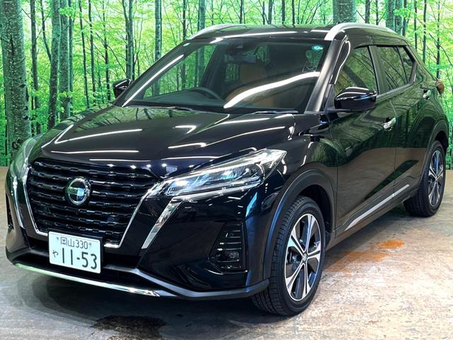 キックス X ツートーンインテリアエディション 純正9型ナビ 全周囲カメラ プロパイロット シートヒーター ETC 禁煙車 ステアリングヒーター デジタルインナーミラー LEDヘッドライト インテリキー ルーフレール 電子パーキング(53枚目)
