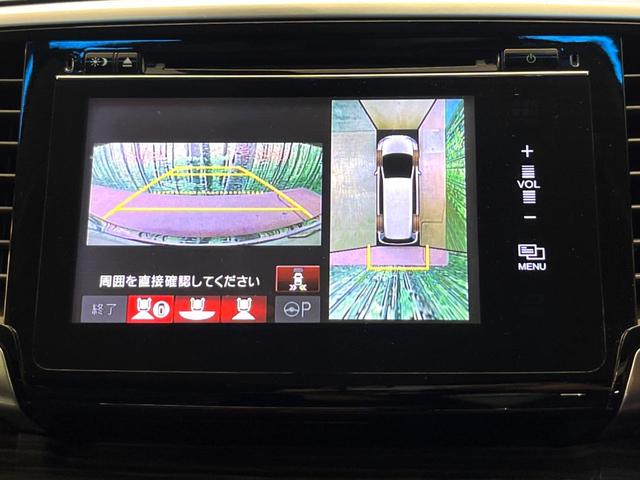 オデッセイ アブソルート・ＥＸ　純正８型ナビ　全周囲カメラ　後席モニター　黒本革シート　シートヒーター　両側電動スライドドア　ＢＳＭ　ＬＥＤヘッドライト　クルーズコントロール　ＥＴＣ　スマートキー　本革巻きステアリング（4枚目）