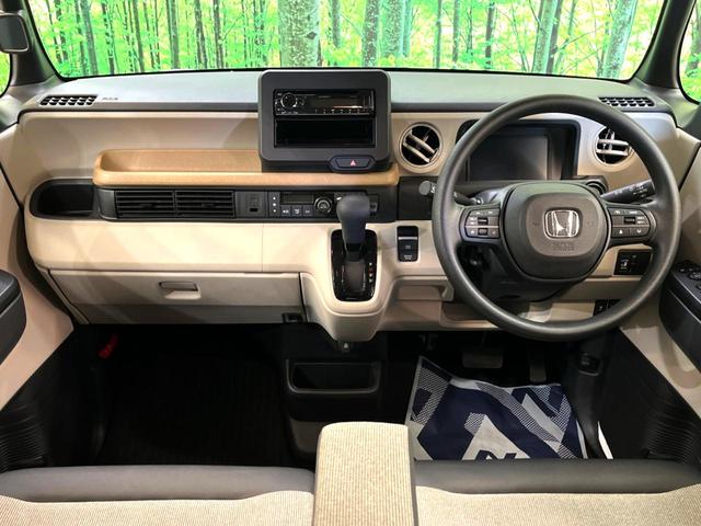 N-BOX ベースグレード 電動スライドドア 衝突被害軽減システム レーダークルーズ 禁煙車 コーナーセンサー スマートキー LEDヘッド オートハイビーム 車線逸脱警報 オートライト オートエアコン CD(2枚目)