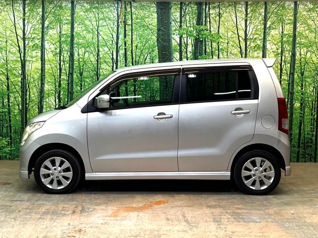 ワゴンR FXリミテッド スマートキー オートエアコン 純正14インチアルミ 純正オーディオ アームレスト シートリフター 電動格納ドアミラー バニティミラー 禁煙車(45枚目)