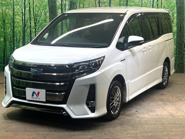 ノア ハイブリッドSi 両側電動スライドドア 純正9型ナビ 純正後席モニター バックカメラ 衝突被害軽減システム 禁煙車 ドラレコ スマートキー LEDヘッド ETC クルコン オートハイビーム オートライト(55枚目)