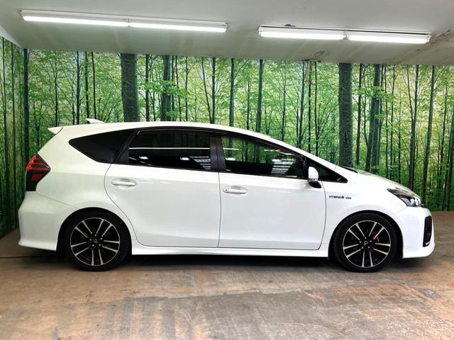 プリウスアルファ Sツーリングセレクション・G’s 純正SDナビ バックカメラ フルセグTV 専用ハーフレザーシート LEDヘッドライト 本革巻きステアリング ETC スマートキー 禁煙車 純正18インチAW ドライブレコーダー(20枚目)