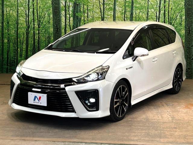 プリウスアルファ Sツーリングセレクション・G’s 純正SDナビ バックカメラ フルセグTV 専用ハーフレザーシート LEDヘッドライト 本革巻きステアリング ETC スマートキー 禁煙車 純正18インチAW ドライブレコーダー(21枚目)