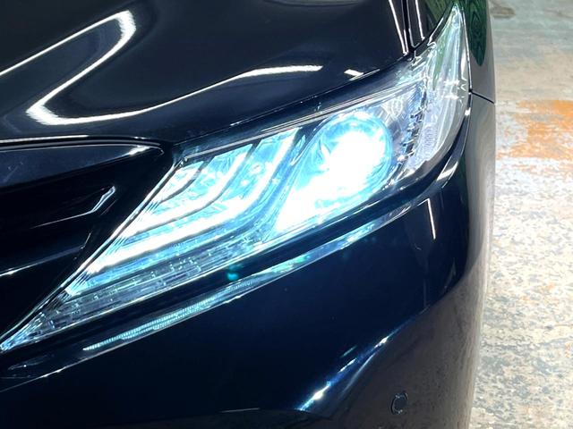 カムリ Ｇ　純正８型ＤＡナビ付　トヨタセーフティセンス　ＨＵＤ　クリアランスソナー　ＢＳＭ　パワーシート　ＬＥＤヘッドライト　レーダークルーズコントロール　衝突軽減　車線逸脱防止　バックカメラ　ＥＴＣ　禁煙車（13枚目）
