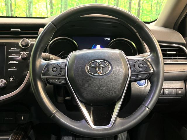 カムリ Ｇ　純正ＤＡナビ付　バックカメラ　ＥＴＣ　トヨタセーフティセンス　レーダークルーズコントロール　衝突軽減　車線逸脱防止　オートハイビーム　ＬＥＤヘッドライト　スマートキー　パワーシート（12枚目）