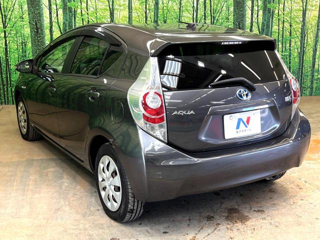 アクア S SDナビ 禁煙車 スマートキー ETC オートライト オートエアコン Bluetooth CD DVD再生 フルセグ 電動格納ミラー トラクションコントロール 盗難防止装置(42枚目)