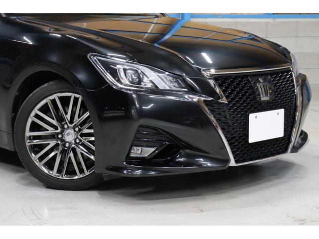 クラウン アスリートＳ　黒本革シート　サンルーフ　衝突被害軽減ブレーキ　障害物センサー　スマートキー　シートヒーター＆クーラー　レーダークルーズコントロール　ＬＥＤヘッドライト　純正１８インチＡＷ　Ｂｌｕｅｔｏｏｔｈ接続対応（10枚目）