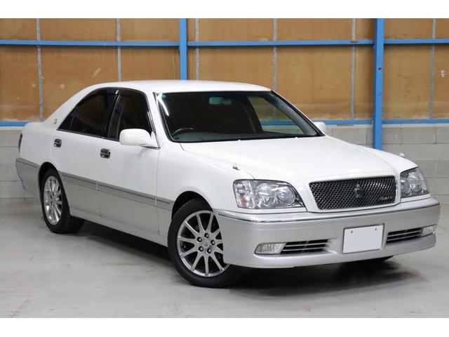 クラウン アスリートＧ　後期モデル　フルセグ地デジＴＶ　キーレス　ＥＴＣ　クルーズコントロール　ディスチャージヘッドライト　純正１７インチホイール　パワーシート　左右独立フルオートエアコン　後席３面スモークフィルム施工済み（2枚目）