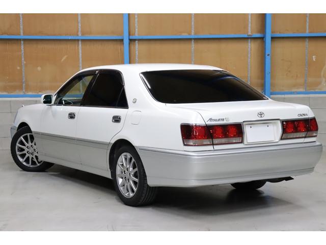 クラウン アスリートＧ　後期モデル　フルセグ地デジＴＶ　キーレス　ＥＴＣ　クルーズコントロール　ディスチャージヘッドライト　純正１７インチホイール　パワーシート　左右独立フルオートエアコン　後席３面スモークフィルム施工済み（4枚目）