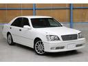 クラウン アスリートプレミアム　後期モデル／特別仕様車／前席パワーシート／ディスチャージヘッドライト／後席３面スモークフィルム施工済／キーレス／純正１７インチホイール／タイミングベルト交換済み／ＥＴＣ／ブリヂストン　レグノＧＲ－Ｘ２（5枚目）
