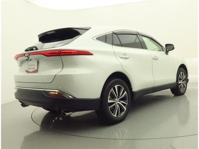 ハリアー Ｇ　ナビＢモニター　ドラレコ　衝突被害軽減システム　ＥＴＣ　電動シート　スマートキー　ＬＥＤ　ＦＯＧ　クルコン　アルミ　サイドバイザー　ＡＷ　クリアランスソナー　パワーバックドア　オートライトワンオーナー（3枚目）