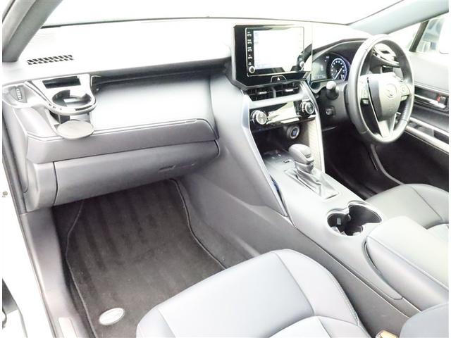 ハリアー Ｇ　ナビＢモニター　ドラレコ　衝突被害軽減システム　ＥＴＣ　電動シート　スマートキー　ＬＥＤ　ＦＯＧ　クルコン　アルミ　サイドバイザー　ＡＷ　クリアランスソナー　パワーバックドア　オートライトワンオーナー（6枚目）