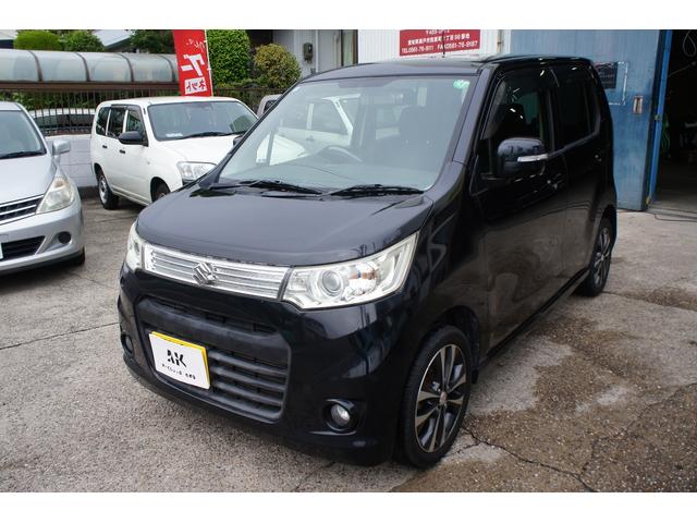 ワゴンRスティングレー T プッシュスタート パドルシフト オートライト HIDヘッドライト オートエアコン エアバッグ ミュージックプレイヤー接続可能 スマートキー(16枚目)