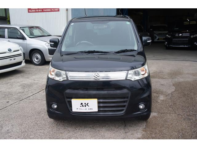 ワゴンRスティングレー T プッシュスタート パドルシフト オートライト HIDヘッドライト オートエアコン エアバッグ ミュージックプレイヤー接続可能 スマートキー(17枚目)