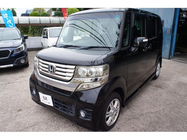 Ｎ－ＢＯＸカスタム Ｇ・Ｌパッケージ　純正ナビ　ＴＶ　ＥＴＣ　アルミホイール　保証１年　スマートキー　プッシュスタート　ディスチャージヘッドライト　パワーウィンドウ　両側スライドドア（17枚目）