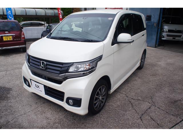 N-WGNカスタム G・Aパッケージ 純正ナビ/スマートキー&プッシュスタート/ETC/横滑り防止/クルーズコントロール/オートライト/ハーフレザーシート/ディスチャージヘッドランプ/オートエアコン/OBDチェック済/1年保証付(15枚目)