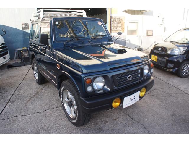 ジムニー ワイルドウインド　ユーザー様買取車／５ＭＴ／エアコン／パワステ／４ＷＤ／ターボ／フォグランプ／純正アルミホイール／ＥＴＣ／ルーフキャリア／ナビ／ワンセグＴＶ／水温計／ＯＢＤチェック済（17枚目）