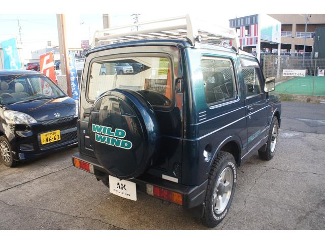 ジムニー ワイルドウインド　ユーザー様買取車／５ＭＴ／エアコン／パワステ／４ＷＤ／ターボ／フォグランプ／純正アルミホイール／ＥＴＣ／ルーフキャリア／ナビ／ワンセグＴＶ／水温計／ＯＢＤチェック済（19枚目）