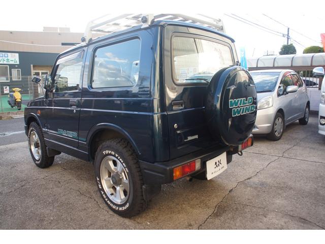 ジムニー ワイルドウインド　ユーザー様買取車／５ＭＴ／エアコン／パワステ／４ＷＤ／ターボ／フォグランプ／純正アルミホイール／ＥＴＣ／ルーフキャリア／ナビ／ワンセグＴＶ／水温計／ＯＢＤチェック済（21枚目）