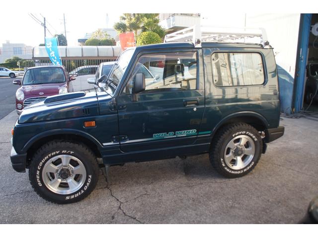 ジムニー ワイルドウインド　ユーザー様買取車／５ＭＴ／エアコン／パワステ／４ＷＤ／ターボ／フォグランプ／純正アルミホイール／ＥＴＣ／ルーフキャリア／ナビ／ワンセグＴＶ／水温計／ＯＢＤチェック済（22枚目）