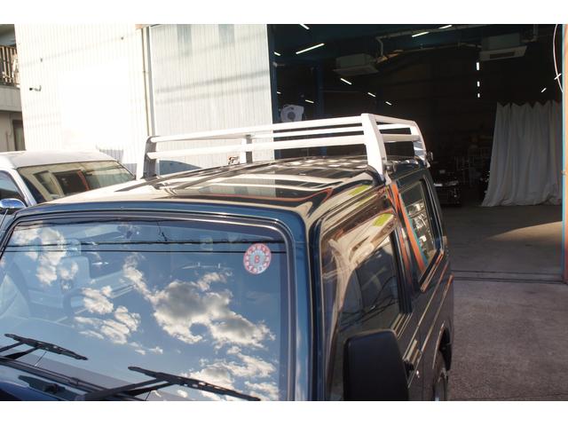 ジムニー ワイルドウインド　ユーザー様買取車／５ＭＴ／エアコン／パワステ／４ＷＤ／ターボ／フォグランプ／純正アルミホイール／ＥＴＣ／ルーフキャリア／ナビ／ワンセグＴＶ／水温計／ＯＢＤチェック済（25枚目）