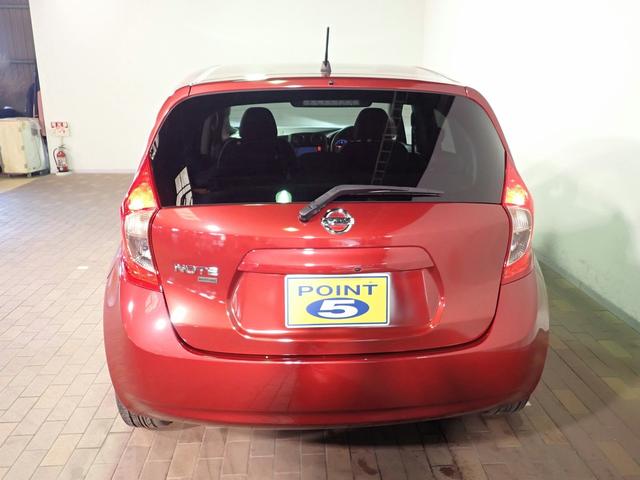 ノート 純正メモリーナビフルセグTV CD DVD SD Bluetooth AUX 衝突軽減ブレーキ LEDヘッドライト インテリキー タイミングチェーン車 ワンオーナー車 自社買取車(21枚目)