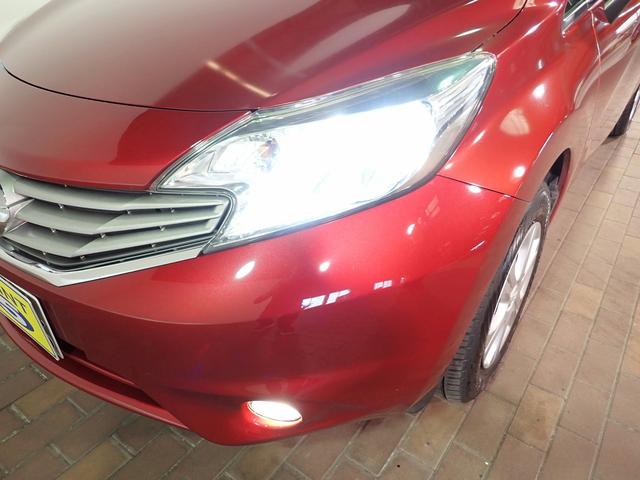 ノート 純正メモリーナビフルセグTV CD DVD SD Bluetooth AUX 衝突軽減ブレーキ LEDヘッドライト インテリキー タイミングチェーン車 ワンオーナー車 自社買取車(22枚目)