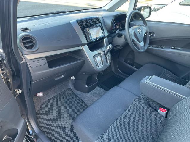 ムーヴ カスタム　Ｘ　ＳＡ　社外メモリーナビフルセグＴＶ　ＣＤ　ＤＶＤ　ＵＳＢ　スマートキー　ＬＥＤライト　衝突軽減ブレーキ　純正１４インチアルミ　アイドリングストップ　タイミングチェーン車　ワンオーナー車　自社買取車（11枚目）