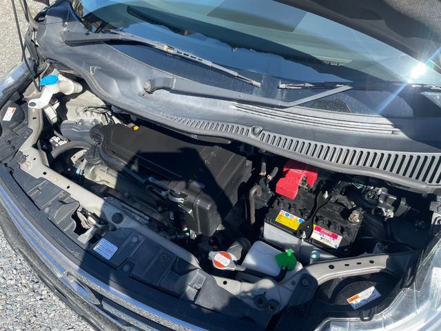 ルークス ハイウェイスター　保証付　車検２年付　禁煙車　コンピュータ診断済　両側スライド片側電動ドア　スマートキー　ナビ　ＴＶ　ＣＤ　ＤＶＤ　Ｂｌｕｅｔｏｏｔｈ　ＨＩＤ　フロントフォグ　純正アルミ　ベンチシート　フルフラット（16枚目）