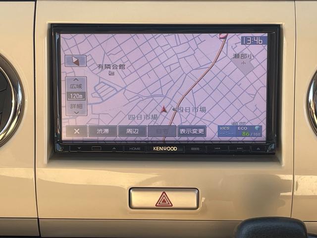 アルトラパン XL 保証付 修復歴無 車検2年付 禁煙車 コンピュータ診断済 ナビ CD DVD TV Bluetooth ETC シートヒーター プッシュスタート スマートキー 純正アルミ アイドリングストップ(9枚目)