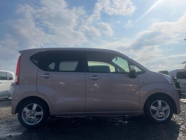 ムーヴ Ｌ　保証付　禁煙車　車検２年付　コンピュータ診断済　４ＷＤ　ナビ　ＣＤ　ＤＶＤ　Ｂｌｕｅｔｏｏｔｈ　ドラレコ　キーレス　社外アルミ　ベンチシート　フルフラット　アイドリングストップ　ＥＳＣ　電格ミラー（18枚目）