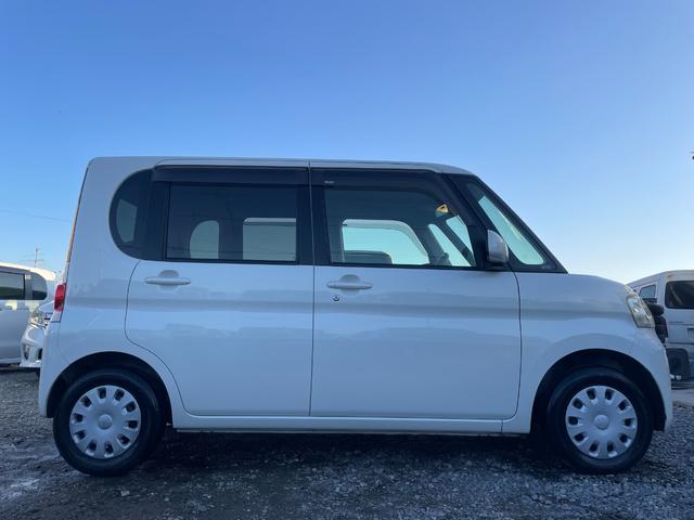 タント Xリミテッド 保証付 車検2年付 禁煙車 スマートキー 片側電動スライドドア 電格ミラー CD ラジオ ベンチシート フルフラット パワステ エアバッグABS 盗難防止装置 衝突安全ボディ AC PW スペアタイヤ(19枚目)