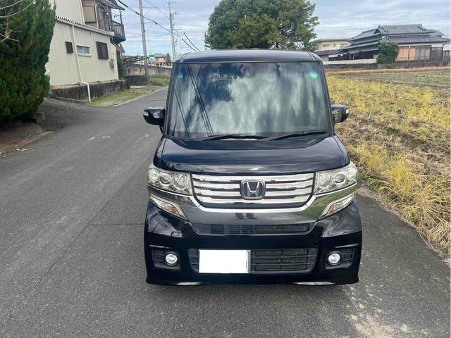 N-BOX+カスタム G・Aパッケージ バックカメラ 両側電動スライドドア ナビ TV 衝突被害軽減システム HID スマートキー アイドリングストップ 電動格納ミラー ベンチシート CVT 盗難防止システム ABS ESC CD(12枚目)