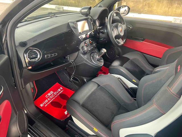 アバルト５００ 　ドライブレコーダー　ＥＴＣ　バックカメラ　ナビ　ＴＶ　アルミホイール　キーレスエントリー　ＭＴ　Ｂｌｕｅｔｏｏｔｈ　エアコン　パワーステアリング　パワーウィンドウ（27枚目）