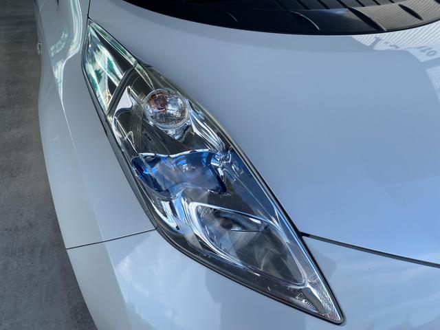 リーフ Ｘ（３０ｋｗｈ）　１１９ｋｍ走行可能　３０Ｘ　ＯＺ１８ＡＷ　ローダウン　純正ナビ　ＴＶ　ＴＶキャンセラー　ＥＴＣ　ドライブレコーダー　ＬＥＤライト　ＬＥＤフォグ　エマージェンシーブレーキ　シート＆ハンドルヒーター（13枚目）
