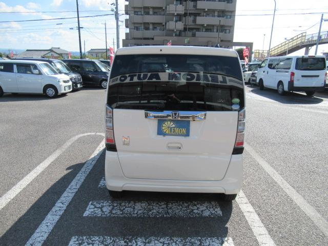 N-BOX G SSパッケージ 社外SDナビ 地デジTV Bカメラ スマートキー プッシュスタート オートエアコン 両側パワースライド 横滑り防止装置 純正14インチAW ウインカーミラー タイミングチェーン 車検2年 OBD診断済(11枚目)