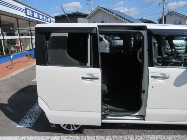 N-BOX G SSパッケージ 社外SDナビ 地デジTV Bカメラ スマートキー プッシュスタート オートエアコン 両側パワースライド 横滑り防止装置 純正14インチAW ウインカーミラー タイミングチェーン 車検2年 OBD診断済(45枚目)