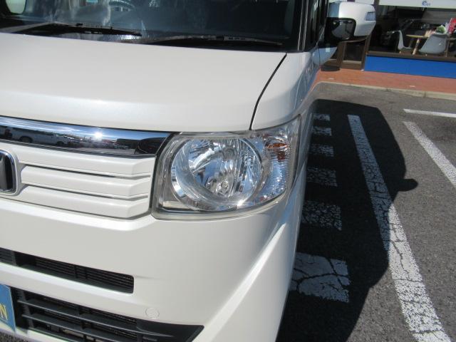 N-BOX G SSパッケージ 社外SDナビ 地デジTV Bカメラ スマートキー プッシュスタート オートエアコン 両側パワースライド 横滑り防止装置 純正14インチAW ウインカーミラー タイミングチェーン 車検2年 OBD診断済(56枚目)