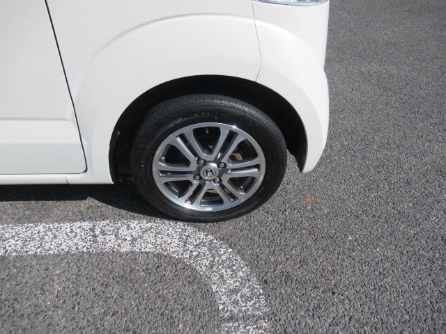 N-BOX G SSパッケージ 社外SDナビ 地デジTV Bカメラ スマートキー プッシュスタート オートエアコン 両側パワースライド 横滑り防止装置 純正14インチAW ウインカーミラー タイミングチェーン 車検2年 OBD診断済(61枚目)