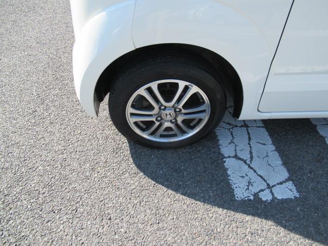 N-BOX G SSパッケージ 社外SDナビ 地デジTV Bカメラ スマートキー プッシュスタート オートエアコン 両側パワースライド 横滑り防止装置 純正14インチAW ウインカーミラー タイミングチェーン 車検2年 OBD診断済(64枚目)