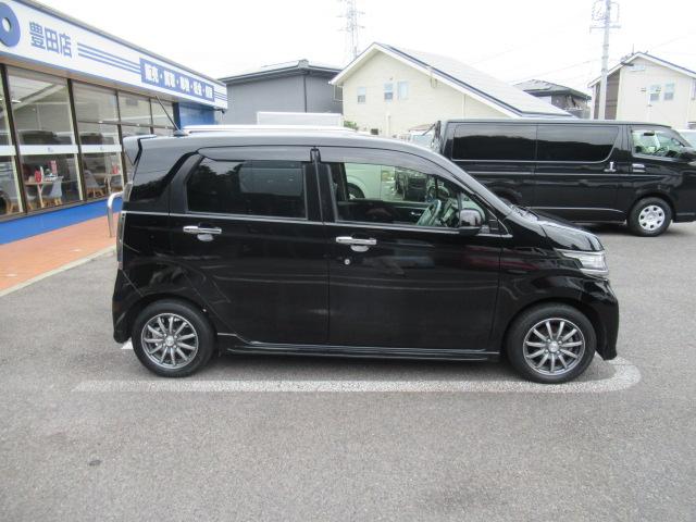 Ｎ－ＷＧＮカスタム Ｇ・ターボパッケージ　社外８インチＳＤナビ　フルセグＴＶ　Ｂカメラ　Ｂｌｕｅｔｏｏｔｈ　スマートキー　ＣＴＢＡ　ＥＴＣ　クルコン　パドルシフト　ハーフレザー　ディスチャージ　フォグ　純正１４インチＡＷ　車検Ｒ９年３月（9枚目）