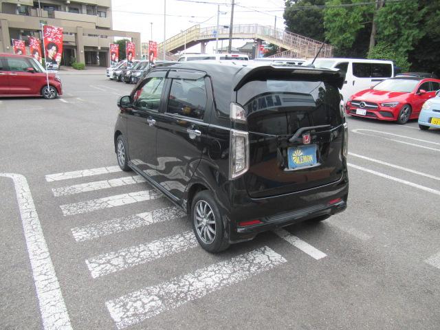 Ｎ－ＷＧＮカスタム Ｇ・ターボパッケージ　社外８インチＳＤナビ　フルセグＴＶ　Ｂカメラ　Ｂｌｕｅｔｏｏｔｈ　スマートキー　ＣＴＢＡ　ＥＴＣ　クルコン　パドルシフト　ハーフレザー　ディスチャージ　フォグ　純正１４インチＡＷ　車検Ｒ９年３月（12枚目）