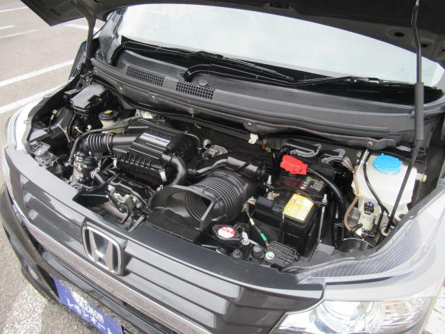 Ｎ－ＷＧＮカスタム Ｇ・ターボパッケージ　社外８インチＳＤナビ　フルセグＴＶ　Ｂカメラ　Ｂｌｕｅｔｏｏｔｈ　スマートキー　ＣＴＢＡ　ＥＴＣ　クルコン　パドルシフト　ハーフレザー　ディスチャージ　フォグ　純正１４インチＡＷ　車検Ｒ９年３月（65枚目）