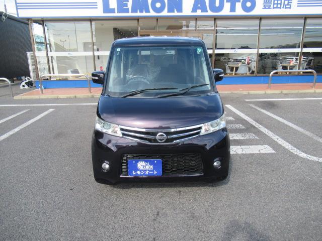 ルークス ハイウェイスターターボ　リミテッド　純正ＳＤナビ　地デジＴＶ　Ｂカメラ　インテリキー　プッシュスタート　オートエアコン　両側パワースライド　ＥＴＣ　ディスチャージ　フォグ　社外１４インチＡＷ　ウインカーミラー　車検２年付　ＯＢＤ診断済（7枚目）