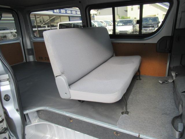 ハイエースバン ロングDX 走行4万キロ台 Bluetooth対応フルセグナビ バックカメラ ETC ドライブレコーダー 積載量1000キロ 両側スライドドア 集中ドアロック 1オーナー車 6人乗り 車検整備 保証付き(38枚目)
